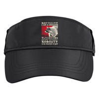 I Am A Dragon And This Dumpster Is My Mountain Of Gold Adult Drive Performance Visor