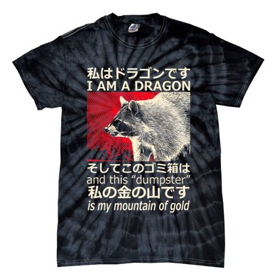 I Am A Dragon And This Dumpster Is My Mountain Of Gold Tie-Dye T-Shirt