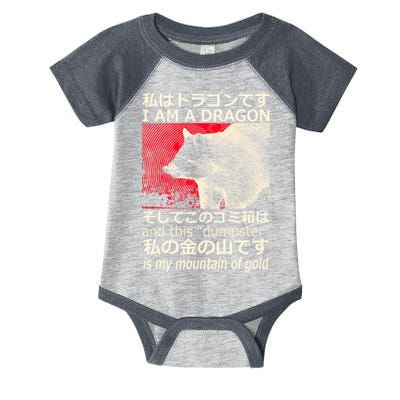 I Am A Dragon And This Dumpster Is My Mountain Of Gold Infant Baby Jersey Bodysuit