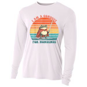 I Am A Conduit For Nonsense Cooling Performance Long Sleeve Crew