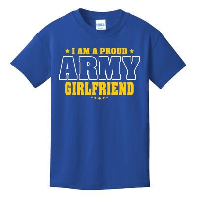 I Am A Proud Army Friend Patriotic Pride Military Couple Gift Kids T-Shirt