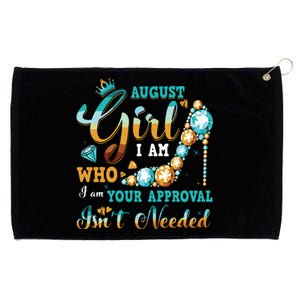 Im A August Girl Birthday Shirts I Am Who I Am Gifts Grommeted Golf Towel