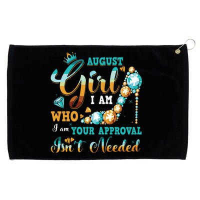 Im A August Girl Birthday Shirts I Am Who I Am Gifts Grommeted Golf Towel