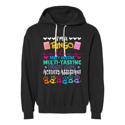 IM Activity Assistant National Activity Professionals Week Garment-Dyed Fleece Hoodie