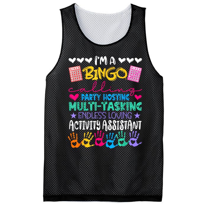 IM Activity Assistant National Activity Professionals Week Mesh Reversible Basketball Jersey Tank