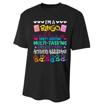 IM Activity Assistant National Activity Professionals Week Performance Sprint T-Shirt