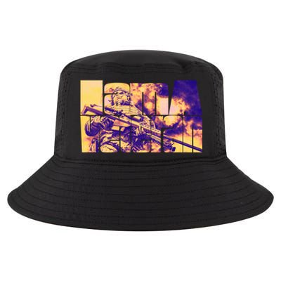 I Am A Veteran American Military Soldier Great Gift Cool Comfort Performance Bucket Hat