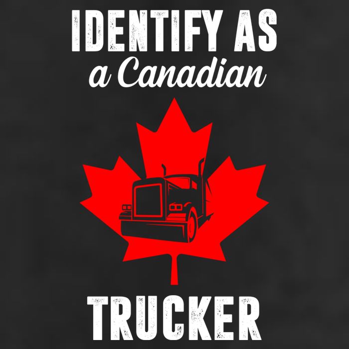 Identify As A Canadian Trucker Adult Drive Performance Visor