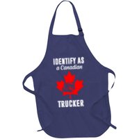 Identify As A Canadian Trucker Apron