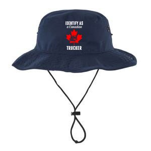 Identify As A Canadian Trucker Legacy Cool Fit Booney Bucket Hat