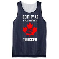 Identify As A Canadian Trucker Mesh Reversible Basketball Jersey Tank