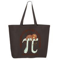 I Am A Math Genius And Sloths Lover Math Is A Piece Of Pi 25L Jumbo Tote