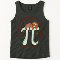 I Am A Math Genius And Sloths Lover Math Is A Piece Of Pi Tank Top