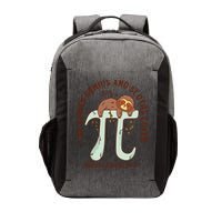 I Am A Math Genius And Sloths Lover Math Is A Piece Of Pi Vector Backpack