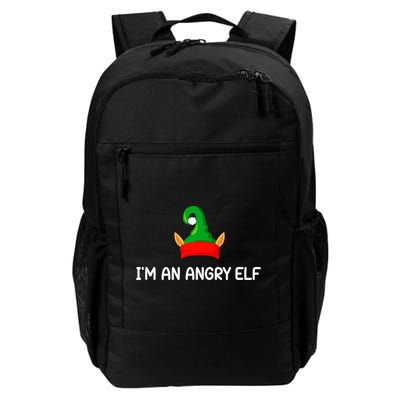 I'm An Angry Elf Christmas Funny Jokes Christmas Gifts Backpack
