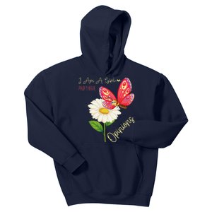 I Am A Girl And I Have Opinions Women MotherS Day Kids Hoodie