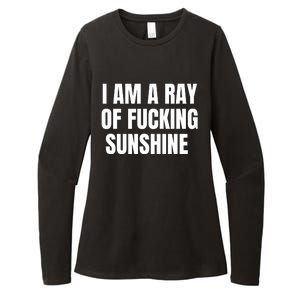 I Am A Ray Of Fucking Sunshine Womens CVC Long Sleeve Shirt