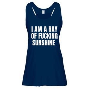 I Am A Ray Of Fucking Sunshine Ladies Essential Flowy Tank