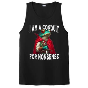 I Am A Conduit For Nonsense Funny Frog PosiCharge Competitor Tank