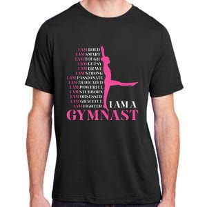 I Am A Gymnast Gymnastics Women Sports Adult ChromaSoft Performance T-Shirt