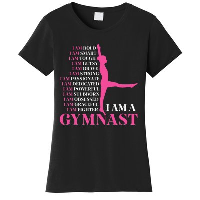 I Am A Gymnast Gymnastics Women Sports Women's T-Shirt