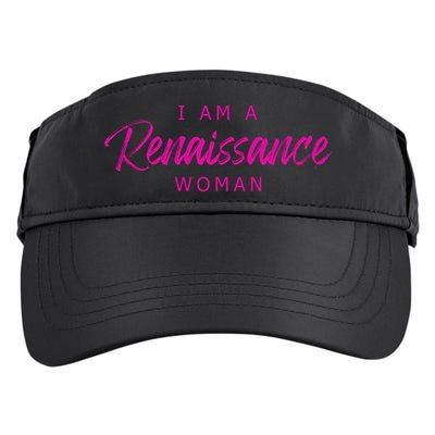 I Am A Renaissance Woman Adult Drive Performance Visor