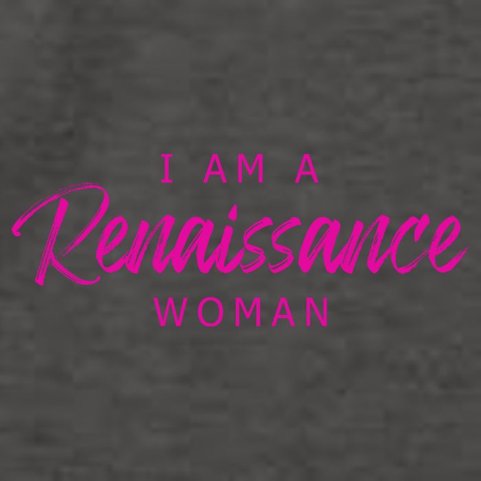 I Am A Renaissance Woman Vector Backpack