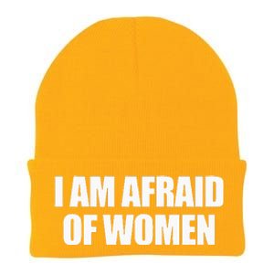 I Am Afraid Of Women Knit Cap Winter Beanie