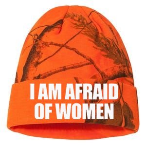 I Am Afraid Of Women Kati Licensed 12" Camo Beanie