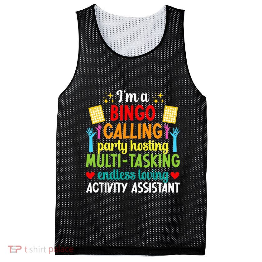IM Activity Assistant Activities Assistant Mesh Reversible Basketball Jersey Tank