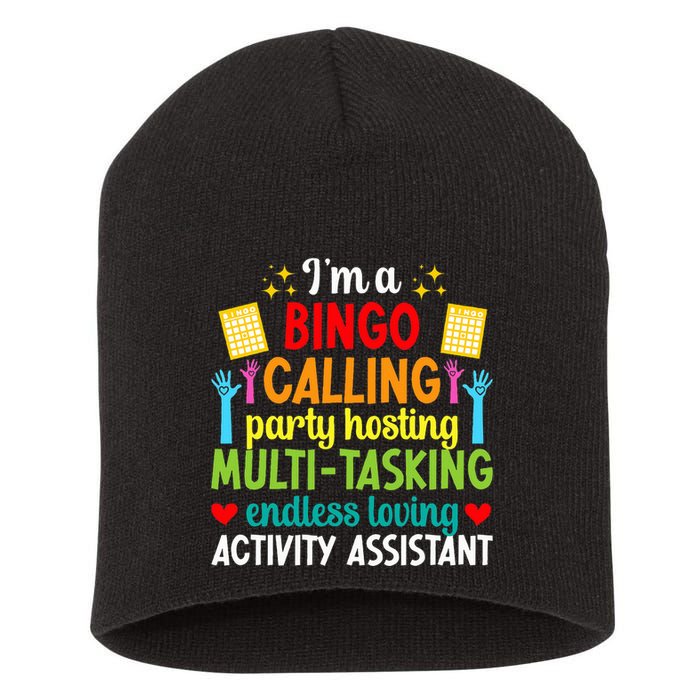 IM Activity Assistant Activities Assistant Short Acrylic Beanie