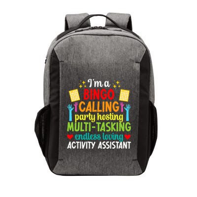IM Activity Assistant Activities Assistant Vector Backpack