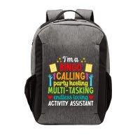 IM Activity Assistant Activities Assistant Vector Backpack