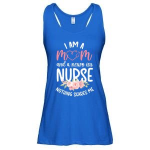 I Am A Mom And Neuro Icu Nurse Neurology Intensive Care Unit Gift Ladies Essential Flowy Tank