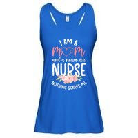 I Am A Mom And Neuro Icu Nurse Neurology Intensive Care Unit Gift Ladies Essential Flowy Tank