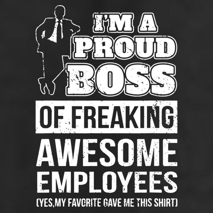 I Am A Proud Boss Of Freaking Awesome Employees Adult Drive Performance Visor