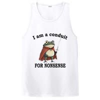 I Am A Conduit For Nonsense Funny Frog With Sword PosiCharge Competitor Tank