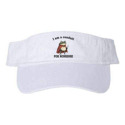 I Am A Conduit For Nonsense Funny Frog With Sword Visor
