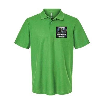 I Am Afraid Of Talking To Women Funny Hard Skeleton Polo
