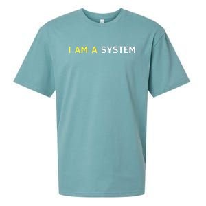 I Am A System Funny Sueded Cloud Jersey T-Shirt