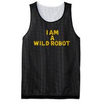 I Am A Wild Robot Gifts Mesh Reversible Basketball Jersey Tank