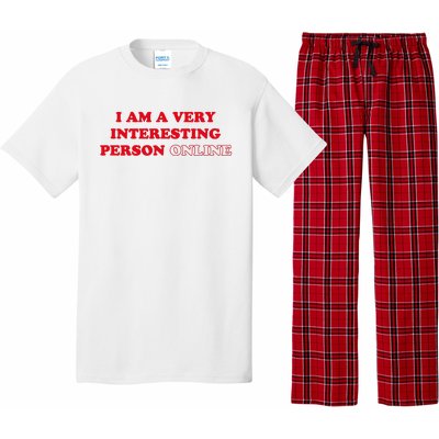 I Am A Very Interesting Person Online Funny Pajama Set