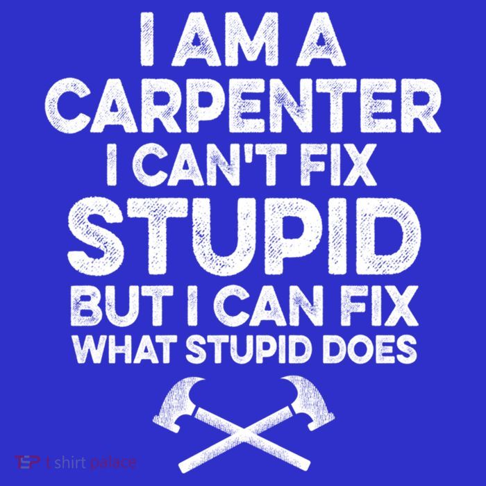 I Am A Carpenter I Can't Fix Stupid Funny Carpentry Gift Zip Tote Bag