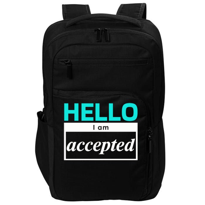 I Am Accepted Impact Tech Backpack