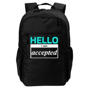 I Am Accepted Daily Commute Backpack