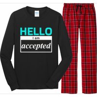 I Am Accepted Long Sleeve Pajama Set