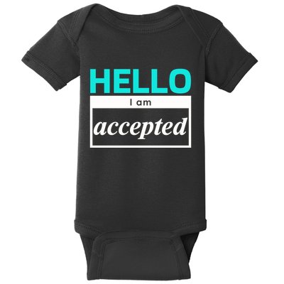 I Am Accepted Baby Bodysuit