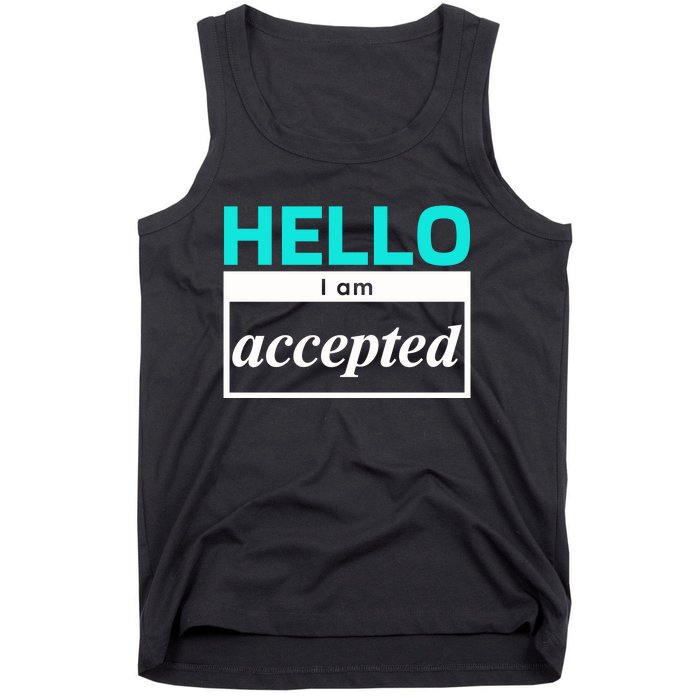 I Am Accepted Tank Top