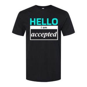 I Am Accepted Softstyle CVC T-Shirt