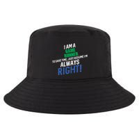 I Am A Game Runner To Save Time IM Always Right Gift Cool Comfort Performance Bucket Hat